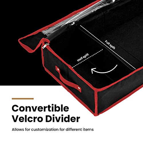 14" x 40" x 6" Wrapping Paper Storage Container for 8 Rolls