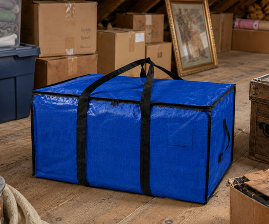 Blue Moving Bags or Storage Bags