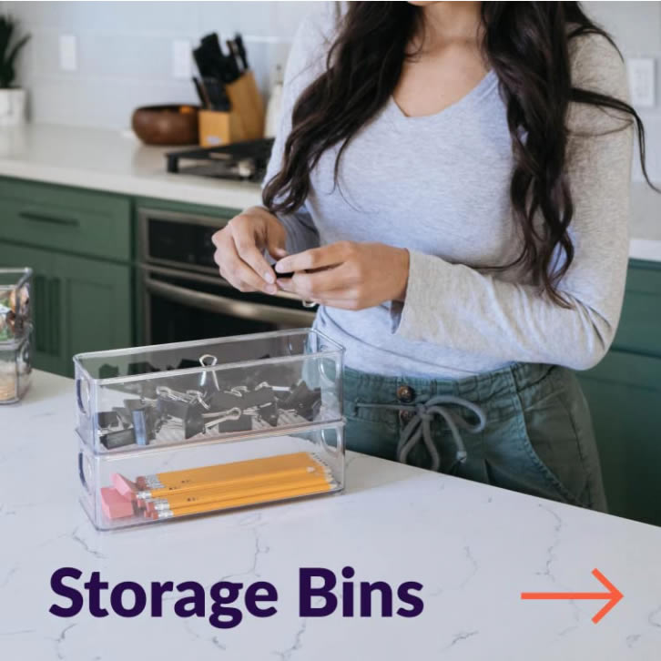 ClearSpace Plastic Storage Bins with Lids – Perfect Kitchen Organizati
