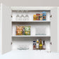 10" x 6" x 3" Clear Plastic Storage Bins with Dividers