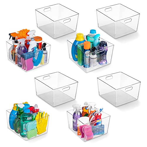 ClearSpace 12 x 11 x 8 Clear Plastic Storage Bins