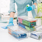 12" x 6" x 3.2" Clear Plastic Storage Bins with Lids
