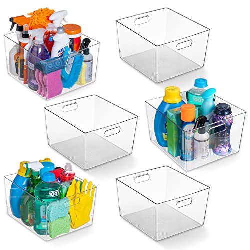 Cube Storage Bin Clear Clear Color