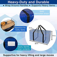 Blue Moving Bags or Storage Bags