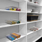 12" x 6" x 3.2" Clear Plastic Storage Bins with Lids