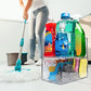 10" x 6" x 5" Clear Plastic Storage Bins